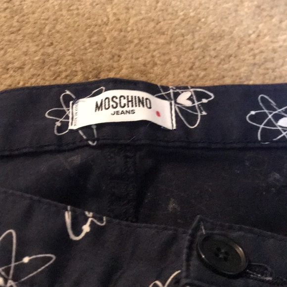 ⚡️FINAL PRICE⚡️ Moschino Jeans Rare Astrology Galaxy Hearts Pants - Picture 7 of 16